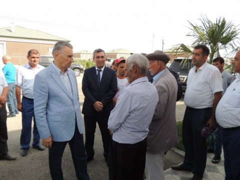 Əli Həsənov Cocuq Mərcanlıya getdi