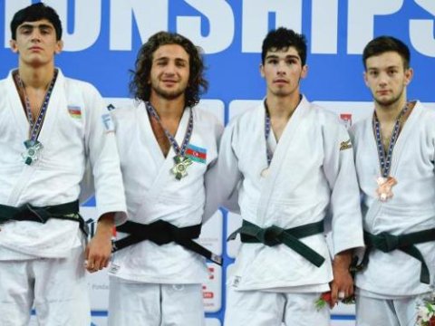 Cüdoçularımız Avropa çempionatına 6 medalla başladı