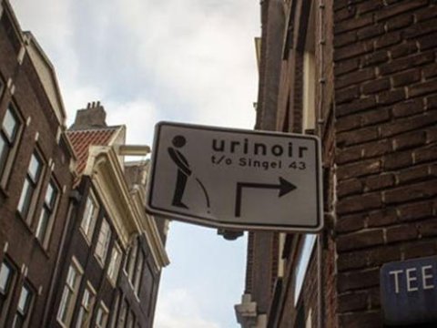 Minlərlə niderlandlı qadından pisuar etirazı