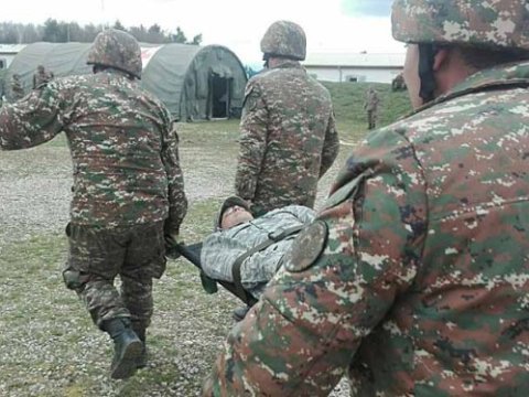 Qarabağda erməni hərbçi məhv edilib 