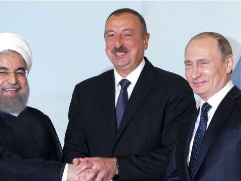 Putin Ruhani və Əliyevlə g&ouml;r&uuml;ş &uuml;&ccedil;&uuml;n İrana gedir  &nbsp;