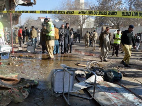 Pakistanda terror:  polis rəisi və mühafizəsi öldü