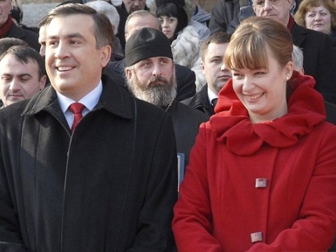 Saakaşvilinin xanımı Bakıya gəlir