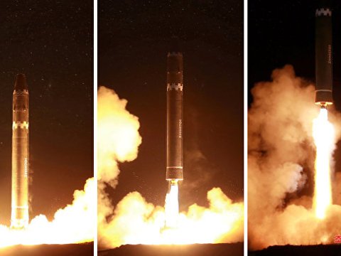 Şimali Koreya ABŞ-ı vura biləcək raketlərini göstərdi - İLK DƏFƏ