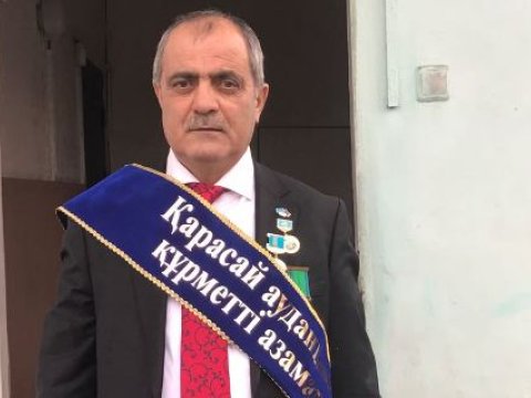 Soydaşımız Qazaxıstanda yüksək fəxri ada layiq görülüb