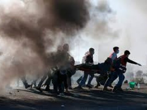 Qəzza zolağında&nbsp; toqquşma: 2 &ouml;l&uuml;, 263 yaralı