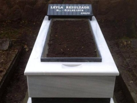 Rəsulzadənin həyat yoldaşının məzarı bərpa edildi - FOTO