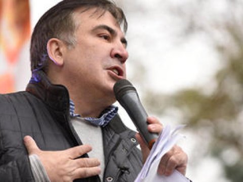 Saakaşvilinin məktubu &uuml;zə &ccedil;ıxdı - Foto