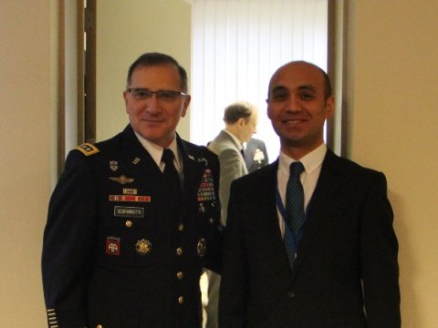 Azərbaycanın NATO-dakı nümayəndəsi avropalı generalla görüşdü