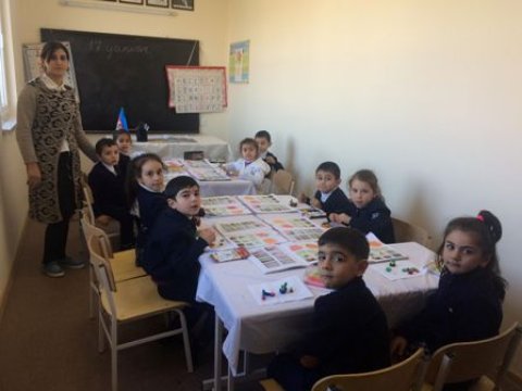 Qubada modul tipli məktəb istifadəyə verildi - FOTO