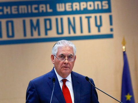 Tillerson: &ldquo;Suriyadakı &ouml;l&uuml;mlərə g&ouml;rə Rusiya məsuliyyət daşıyır&rdquo;