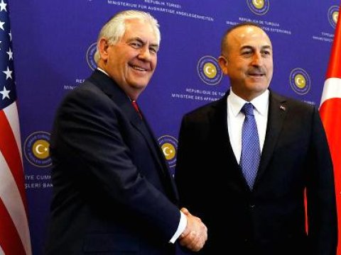Tillerson &Ccedil;avuşoğlu ilə Suriyanı m&uuml;zakirə etdi