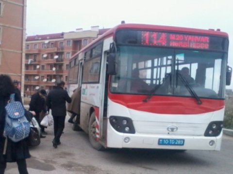 Bakıda 114 nömrəli avtobus marşrutu ləğv edildi