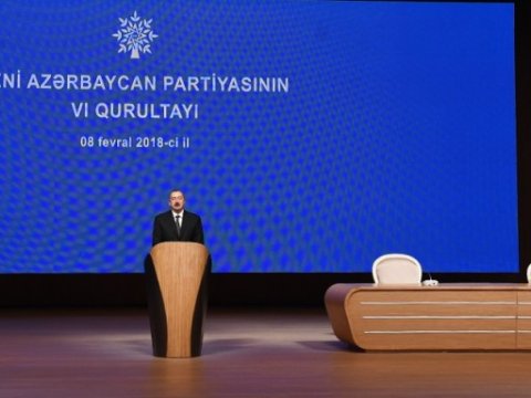 Bakıda YAP-ın VI qurultayı keçirilir   