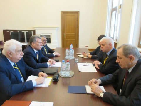 Ziyafət Əsgərov MDB m&uuml;şahidə&ccedil;ilər missiyasının rəhbəri ilə g&ouml;r&uuml;şd&uuml;  &nbsp;