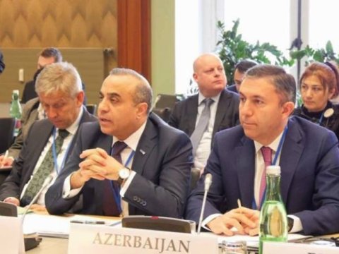 Azay Quliyev Prezidentın İrəvanla bağlı çağırışını ATƏT PA-da əsaslandırdı