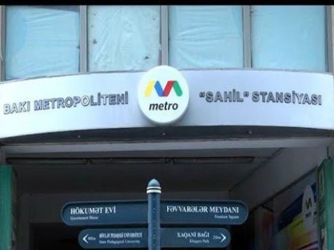 &ldquo;Sahil&rdquo; metrostansiyası iyulun 1-də a&ccedil;ılacaq  &nbsp;