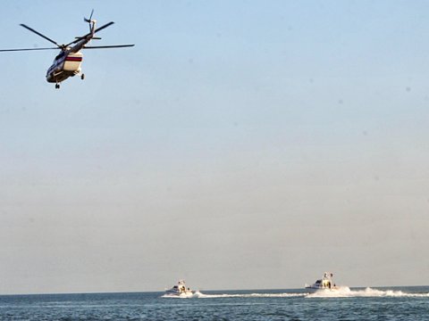 İran gəmisinin heyət &uuml;zv&uuml;n&uuml;n axtarışları davam etdirilir