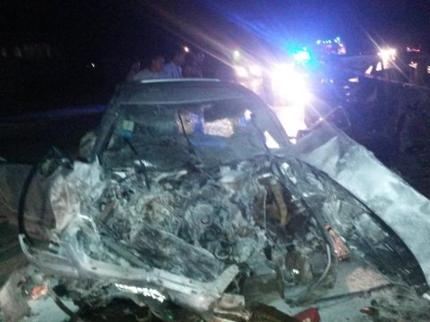 Sərxoş s&uuml;r&uuml;c&uuml; qəza t&ouml;rətdi