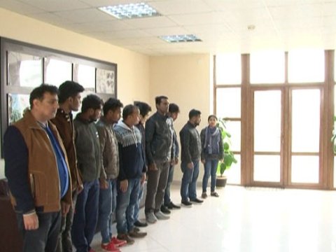 Azərbaycanda 11 əcnəbi saxlanıldı