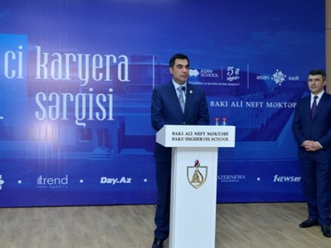 &nbsp;&ldquo;ASAN kadr&rdquo; karyera mərkəzinin 1-ci Karyera Sərgisinin a&ccedil;ılışı