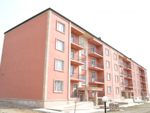 Qarabağ əlilləri və şəhid ailələri üçün daha bir bina hazırdı