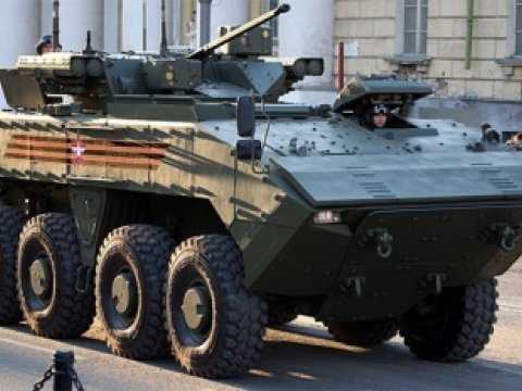 Ruslar suda üzə bilən tank yaradıblar - FOTO