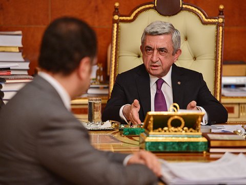 Sarkisyan: “Qarabağ münaqişəsinin həllində irəliləyiş yoxdur”