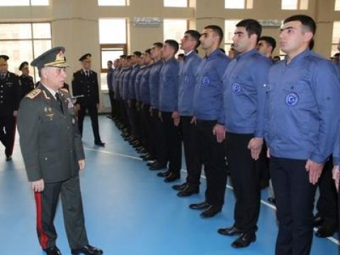 348 nəfər daxili işlər orqanlarında xidmətə qəbul olunub