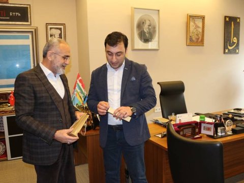 2018 Hərəkatının rəhbəri Xəyal Rza Türkiyədə görüşlər keçirib - FOTOLAR