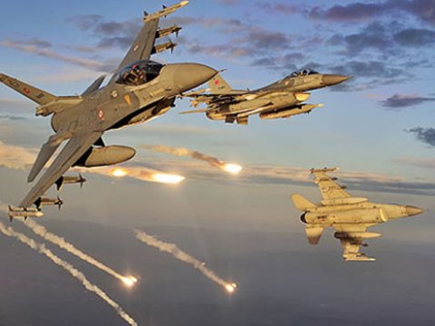 T&uuml;rkiyə aviasiyası İraqa hava zərbələri endirdi