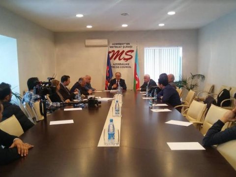 T&uuml;rkiyəli jurnalistlər Azərbaycan Mətbuat Şurasında