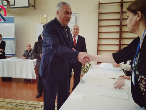 Hafiz Hacıyev özünə səs vermədi