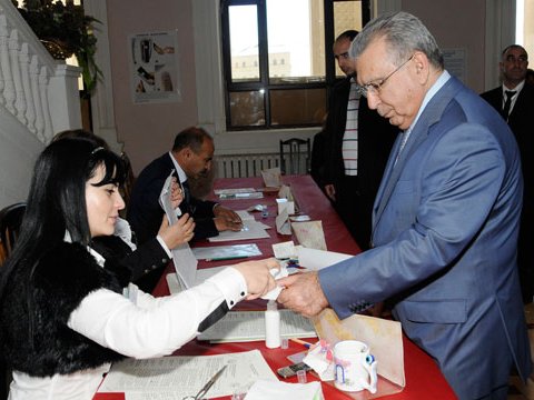 Ramiz Mehdiyev də səs verdi  &nbsp;