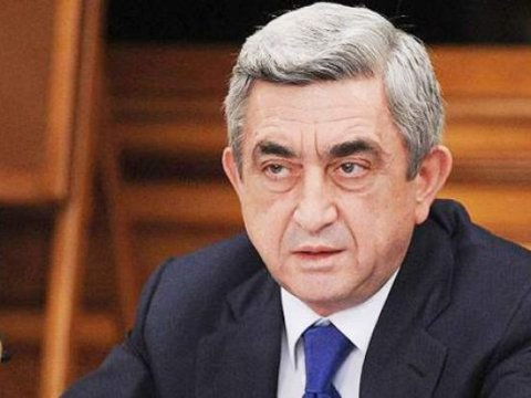 Serj Sarkisyan Ermənistanın baş nazir postuna yeganə namizəd oldu