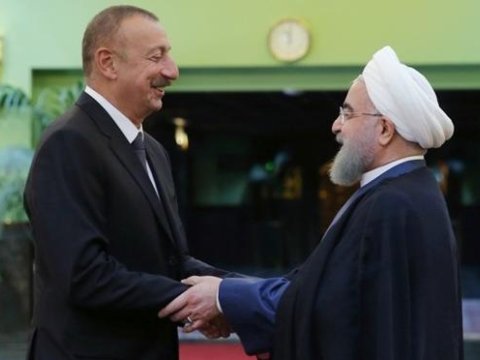 Həsən Ruhanidən İlham Əliyevə se&ccedil;ki TƏBRİKİ