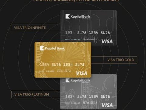 Manat, dollar və avronu birləşdirən kart