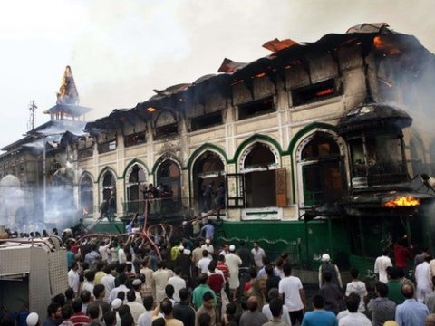 Radikal yəhudilər məcidi yandırdılar