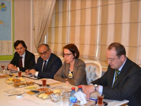 Almaniya KfW Bankının n&uuml;mayəndə heyəti&nbsp;&ldquo;Azərsu&rdquo; da