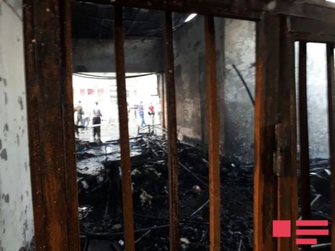 Ağsuda çörək sexi yandı - 3 rayonun yanğınsöndürənləri hadisıə yerinə çağırıldı