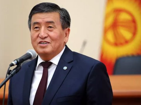 Qırğızıstan prezidenti İlham Əliyevi təbrik edib