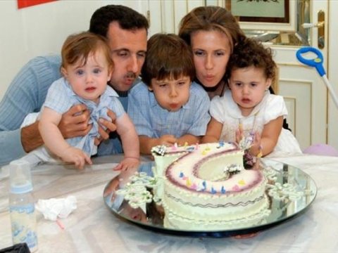 Bəşər Əsədin &ouml;vladları Rusiyada dincəliblər