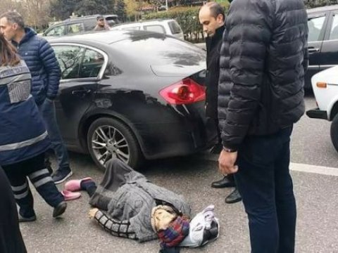 Paytaxtda növbəti süpürgəçi ÖLÜMÜ - Bu dəfə yaşlı qadın - FOTO