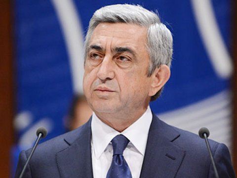 Serj Sarkisyan Ermənistanın yeni baş naziri seçildi