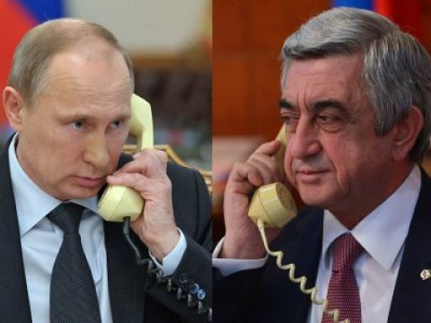 Putin Sarkisyana zəng etdi