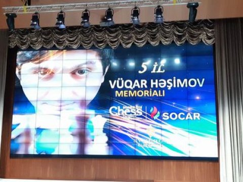 V&uuml;qar Həşimovun xatirə turnirinin a&ccedil;ılışı oldu