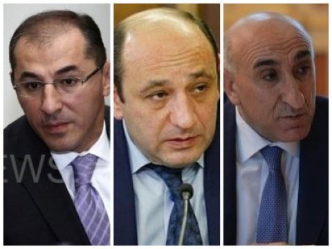 Sarkisyan 3 naziri vəzifəsində saxladı
