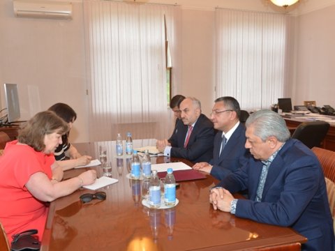 “Dövlətqaçqınkom”un yeni sədri Avropa Parlamentinin daimi məruzəçisi ilə görüşdü   