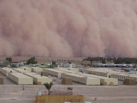Qum fırıtnasında &ouml;lənlərin sayı 125-ə &ccedil;atdı