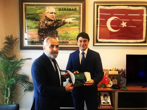 Fuad Muradov Türkiyədə diaspor rəhbərlərilə görüşdü - FOTOLAR